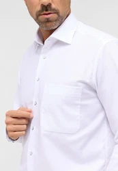 Eterna Langarmhemd COMFORT FIT NON IRON Weiß/Creme