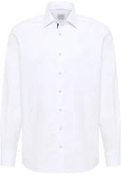 Eterna Langarmhemd COMFORT FIT NON IRON Weiß/Creme
