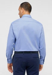 Eterna Langarmhemd COMFORT FIT NON IRON Hellblau