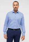 Eterna Langarmhemd COMFORT FIT NON IRON Hellblau