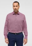 Eterna Langarmhemd COMFORT FIT NON IRON Rosa/Lila