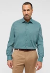 Eterna Langarmhemd COMFORT FIT NON IRON Hellblau/Grün/Türkis/Blau