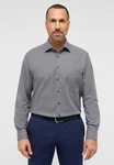 Eterna Langarmhemd COMFORT FIT NON IRON Dunkelgrau/Dunkelblau/Grau/Hellgrau