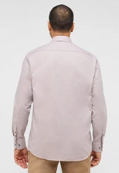 Eterna Langarmhemd COMFORT FIT NON IRON Lila/Grau/Rosa