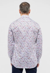 Eterna Langarmhemd SLIM FIT NON IRON Rot/Mischfarben/Gelb/Rosa/Lila/Blau/Braun