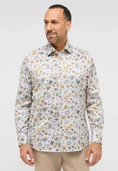 Eterna Langarmhemd COMFORT FIT NON IRON Mischfarben/Weiß