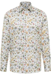 Eterna Langarmhemd COMFORT FIT NON IRON Mischfarben/Weiß