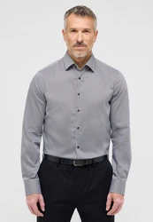 Eterna Langarmhemd SLIM FIT NON IRON Grau/Dunkelgrau/Hellgrau/Braun/Dunkelblau/Hellblau