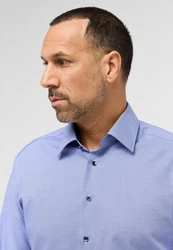 Eterna Langarmhemd MODERN FIT NON IRON Hellblau/Pastell