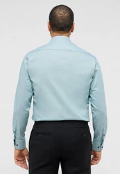 Eterna Langarmhemd MODERN FIT NON IRON Hellblau/Blau/Türkis