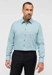 Eterna Langarmhemd MODERN FIT NON IRON Hellblau/Blau/Türkis