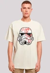 F4NT4STIC T-Shirt Star Wars Trooper Head Snoflakes Khaki/Beige/Rot/Orange/Creme/Gelb