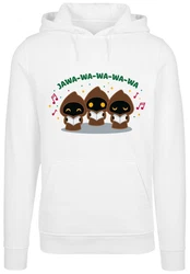 F4NT4STIC Kapuzenpullover Star Wars Jawa-Wa-Wa Weiß/Gelb/Grün