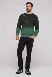 CAMP DAVID Sweater Dunkelgrün/Grün