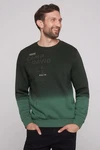 CAMP DAVID Sweater Dunkelgrün/Grün