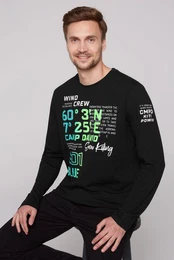 Rundhalsshirt aus Baumwolle