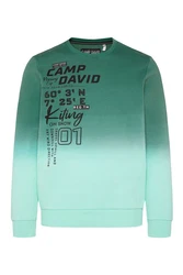 CAMP DAVID Sweater Grün/Dunkelgrün/Orange/Türkis/Blau/Hellgrün/Neonfarben