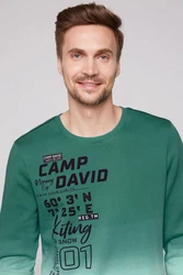 CAMP DAVID Sweater Grün/Dunkelgrün/Orange/Türkis/Blau/Hellgrün/Neonfarben