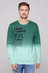 CAMP DAVID Sweater Grün/Dunkelgrün/Orange/Türkis/Blau/Hellgrün/Neonfarben