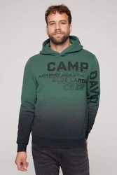 CAMP DAVID Kapuzensweatshirt Dunkelgrün/Grün