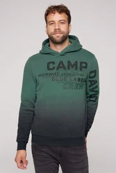 CAMP DAVID Kapuzensweatshirt Dunkelgrün/Grün