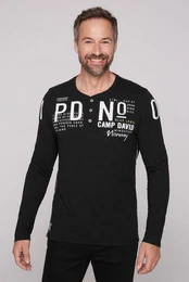 Henleyshirt aus Baumwolle