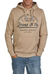 Kapuzenpullover Herren Hoodie RIVArmin Regular Fit Longsleeve Sweatshirt mit Kngurutasche
