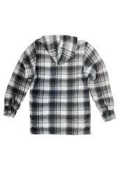 Egomaxx Blouson Thermohemd Hoodie Jacke (2598) Grau/Blau (2598)