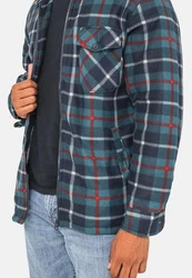 Egomaxx Blouson Thermohemd Hoodie Jacke (2598) Grün (2598)
