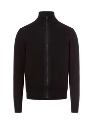 Andrew James Strickjacke Schwarz