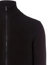Andrew James Strickjacke Schwarz