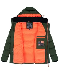 Geographical Norway Steppjacke Herren Outdoor Dunkelgrün/Grün