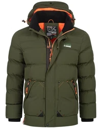 Geographical Norway Steppjacke Herren Outdoor Dunkelgrün/Grün