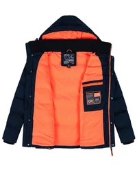 Geographical Norway Steppjacke Herren Outdoor Schwarz