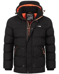 Geographical Norway Steppjacke Herren Outdoor Schwarz