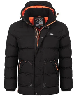 Geographical Norway Steppjacke Herren Outdoor Schwarz