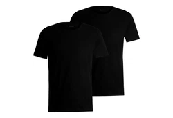BOSS T-Shirt T-ShirtRN 2P ComfortS Schwarz