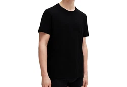 BOSS T-Shirt T-ShirtRN 2P ComfortS Schwarz