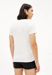 Armedangels T-Shirt HELMAAR RIB Herren Weiß/Creme