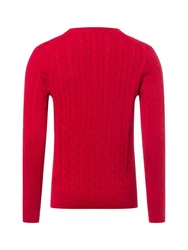 Gant Rundhalspullover COTTON CABLE C-NECK 