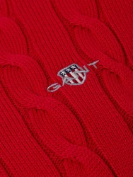 Gant Rundhalspullover COTTON CABLE C-NECK 