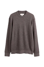 Rundhalspullover Signature Pullover aus 100 % Merino (1-tlg)