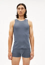 T-Shirt JAANNO RIB Herren Ripp-Top aus Bio-Baumwoll Mix (1-tlg) Ripp-Top aus Bio-Baumwoll Mix