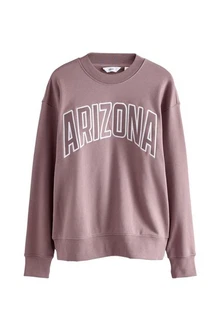 Next Sweatshirt Grafik-Sweatshirt mit Rundhalsausschnitt Next Sweatshirt Grafik-Sweatshirt mit Rundhalsausschnitt