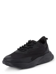 HUGO Sneaker 'Leon' Rot/Schwarz