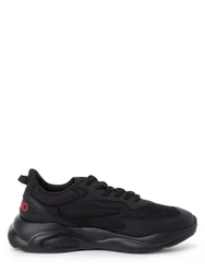HUGO Sneaker 'Leon' Rot/Schwarz