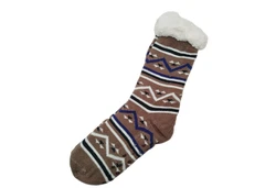 Frostfighter Haussocken Herren Hüttensocken ABS Stoppersohle Dunkelbraun/Beige/Mischfarben/Lila/Creme/Bordeaux/Braun
