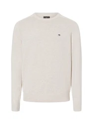 FYNCH-HATTON Strickpullover Khaki/Creme/Weiß/Beige/Grau/Braun