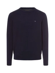 FYNCH-HATTON Strickpullover Dunkelblau/Blau