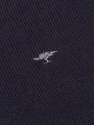 FYNCH-HATTON Strickpullover Dunkelblau/Blau